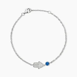 Marc Orian Bracelets|Bijoux Fantaisie > Bracelet Fidelma Argent Blanc Spinelle Oxyde De Zirconium