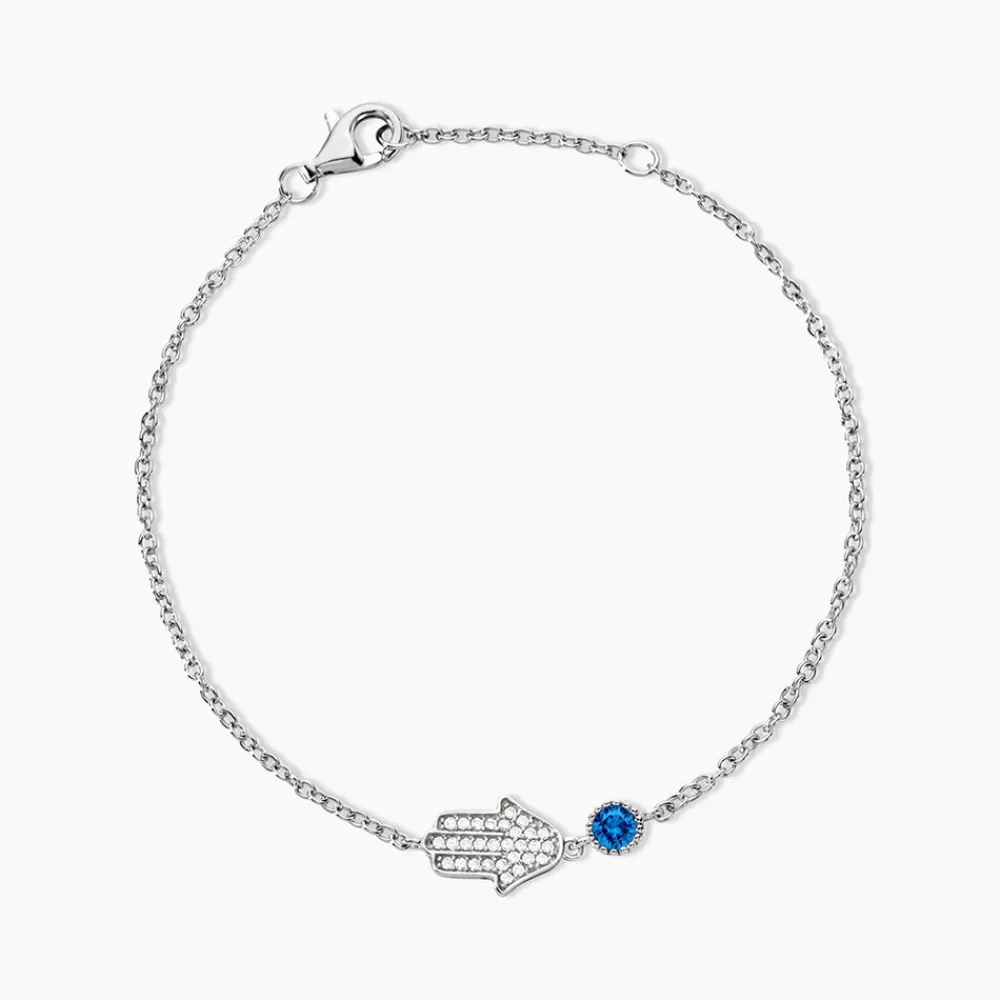 Marc Orian Bracelets|Bijoux Fantaisie > Bracelet Fidelma Argent Blanc Spinelle Oxyde De Zirconium