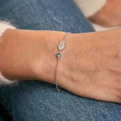 Marc Orian Bracelets|Bijoux Fantaisie > Bracelet Fidelma Argent Blanc Spinelle Oxyde De Zirconium