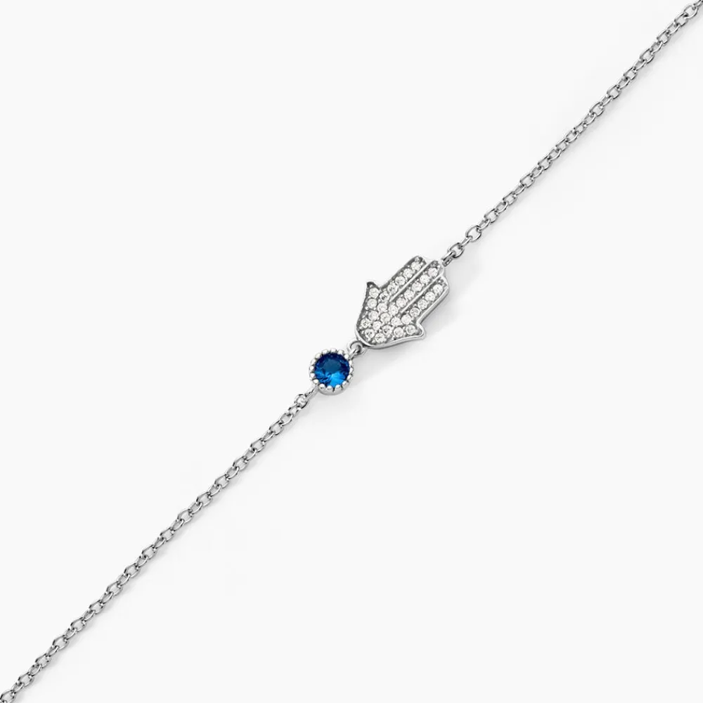 Marc Orian Bracelets|Bijoux Fantaisie > Bracelet Fidelma Argent Blanc Spinelle Oxyde De Zirconium
