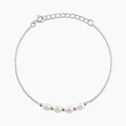 Bracelet Flawless Argent Blanc Perle De Culture