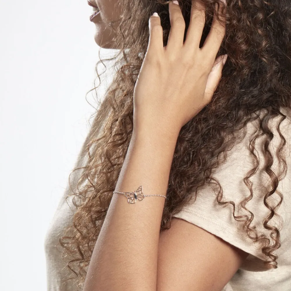 Marc Orian Bracelets|Bijoux Fantaisie > Bracelet Geltrude Argent Blanc