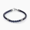 Bracelet Genaelleae Acier Blanc Agate