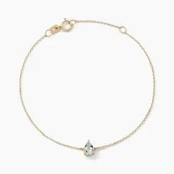 Marc Orian Bracelets Or|Anniversaire De Mariage > Bracelet Goutte Or Jaune Topaze or jaune topaze bleu