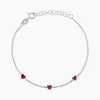 Marc Orian Bracelets Chaînes|Bracelets > Bracelet Griotte Argent Blanc