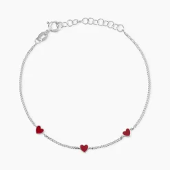 Marc Orian Bracelets Chaînes|Bracelets > Bracelet Griotte Argent Blanc