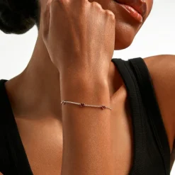 Marc Orian Bracelets Chaînes|Bracelets > Bracelet Griotte Argent Blanc