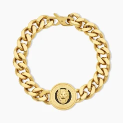 Bracelet Guess Lion King Acier Jaune