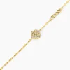GUESS BIJOUX Bijoux Zirconium|Bracelets Acier Inoxydable > Bracelet Guess Petra Acier Jaune Oxyde De Zirconium