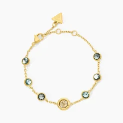 Bracelet Guess Tiny Dancer Acier Jaune Oxyde De Zirconium