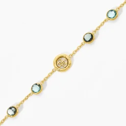 Bracelet Guess Tiny Dancer Acier Jaune Oxyde De Zirconium