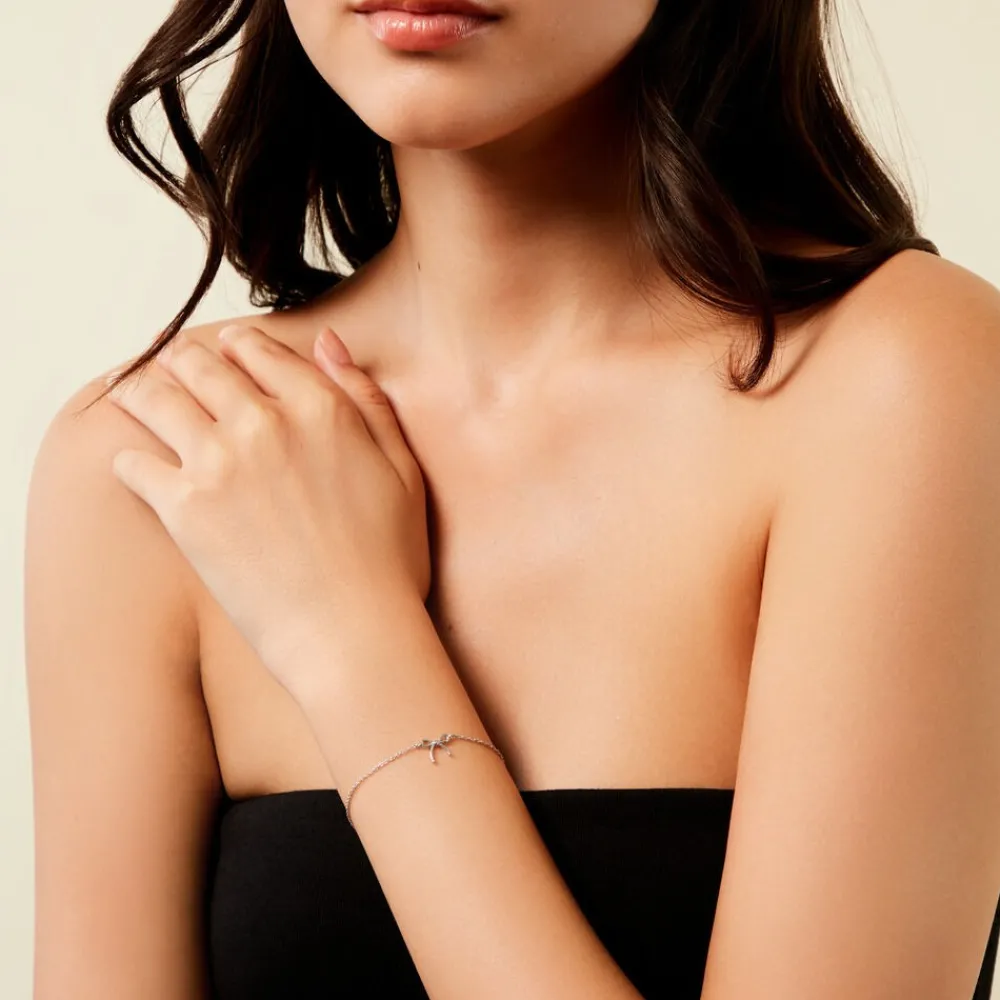 Marc Orian Bracelets|Idées Cadeaux Femme > Bracelet Haria Argent Blanc