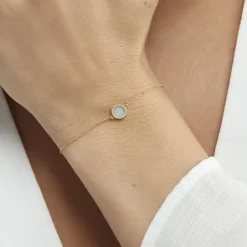 Marc Orian Bracelets|Idées Cadeaux Femme > Bracelet Heida Or Jaune Amazonite or jaune amazonite azur