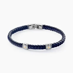 JOURDAN Bracelets Homme|Bracelets Acier Inoxydable > Bracelet Hyba Or Acier Bicolore