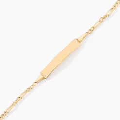 Bracelet Identité Bébé Bartolomee Or Jaune