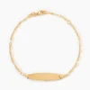 Marc Orian Bracelets Or|Bijoux Or > Bracelet Identité Eowyn Maille Fantaisie Or Jaune