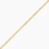 Marc Orian Bracelets Or|Bracelets Mailles > Bracelet Identité Etheline Maille Gourmette Or Jaune