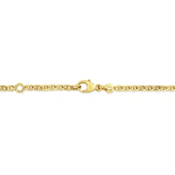 Marc Orian Bracelets Or|Idées Cadeaux Enfant > Bracelet Identité Fanelia Maille Marine Or Jaune