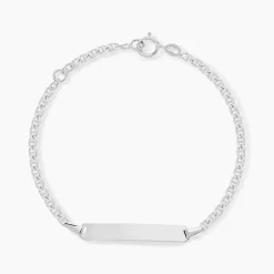 Marc Orian Bracelets Or|Idées Cadeaux Enfant > Bracelet Identité Fanelia Or Blanc
