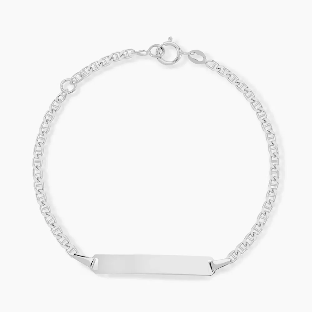 Marc Orian Bracelets Or|Idées Cadeaux Enfant > Bracelet Identité Fanelia Or Blanc
