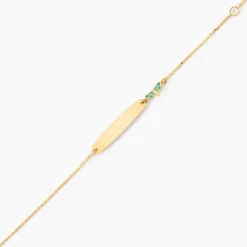 Marc Orian Bracelets Or|Idées Cadeaux Enfant > Bracelet Identité Mellie Or Jaune