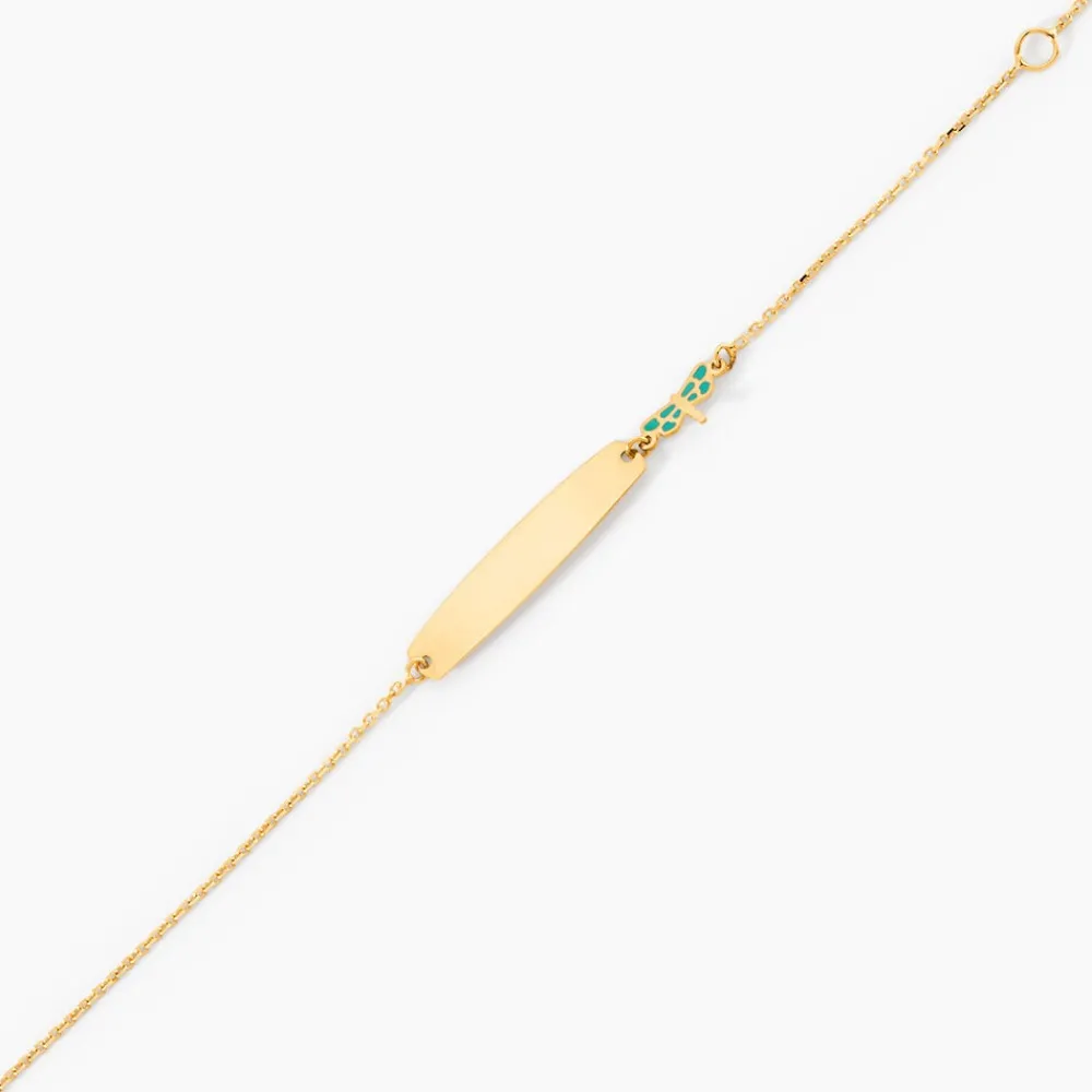 Marc Orian Bracelets Or|Idées Cadeaux Enfant > Bracelet Identité Mellie Or Jaune