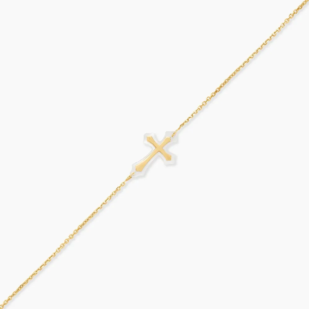 Marc Orian Bracelets Or|Cadeaux Communion > Bracelet Ifan Or Jaune Nacre