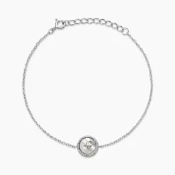 Marc Orian Bracelets|Idées Cadeaux Femme > Bracelet Izarra Argent Blanc Nacre argent blanc nacre blanc