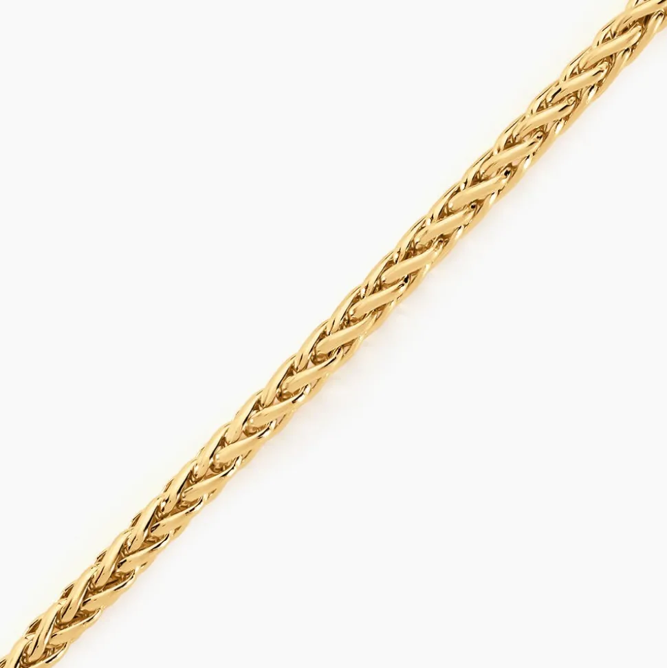 Bracelet Jany Maille Palmier Or Jaune