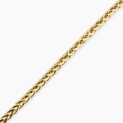 Bracelet Jany Maille Palmier Or Jaune