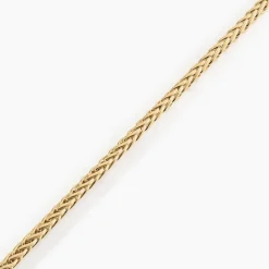 Bracelet Jany Maille Palmier Or Jaune