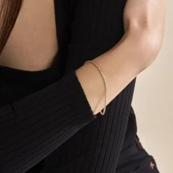 Bracelet Jerry Maille Corde Or Jaune