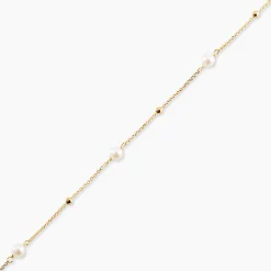 Bracelet Jolana Or Jaune Perle De Culture
