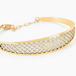 Marc Orian Bracelets Or|Bracelets Joncs > Bracelet Jonc Adonijah Or Bicolore