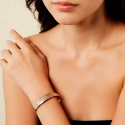 Marc Orian Bracelets Or|Bracelets Joncs > Bracelet Jonc Adonijah Or Bicolore
