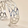 Marc Orian Bracelets Acier Inoxydable|Bracelets Joncs > Bracelet Jonc Aelis Acier Blanc