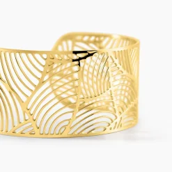 Bracelet Jonc Andor Acier Dore