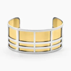 Bracelet Jonc Andria Acier Blanc