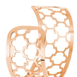 IMAGINE Bracelets Acier Inoxydable|Bracelets Joncs > Bracelet Jonc Azemia Acier Rose