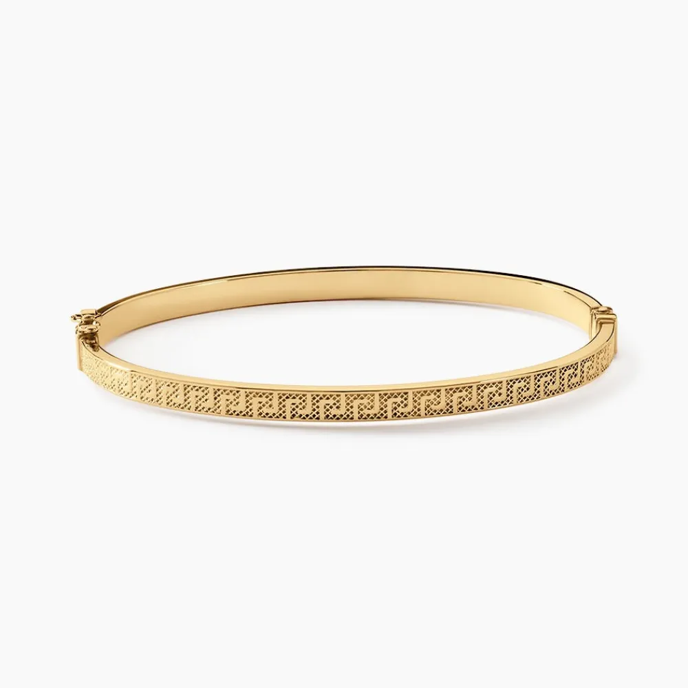 Marc Orian Bracelets Or|Bracelets Joncs > Bracelet Jonc Capucina Grec Or Jaune