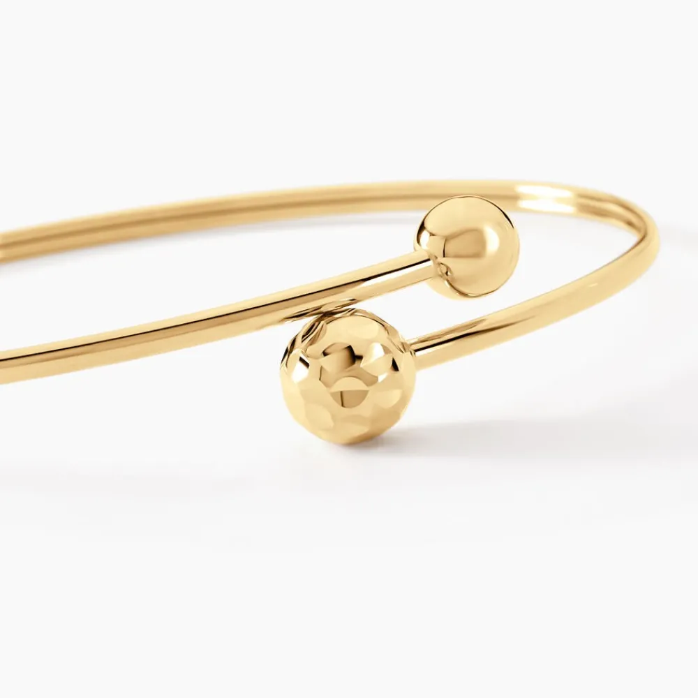 Marc Orian Bracelets Or|Bracelets Joncs > Bracelet Jonc Clemmie Or Jaune