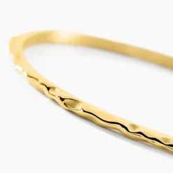 Marc Orian Bracelets Acier Inoxydable|Bracelets Joncs > Bracelet Jonc Coimbra Acier Jaune