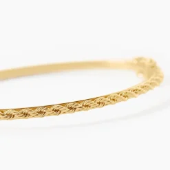 Marc Orian Bracelets Or|Bracelets Joncs > Bracelet Jonc Cordelia Or Jaune