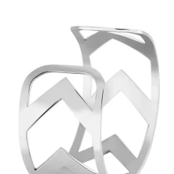 IMAGINE Bracelets Acier Inoxydable|Bracelets Joncs > Bracelet Jonc Deanna Acier Blanc