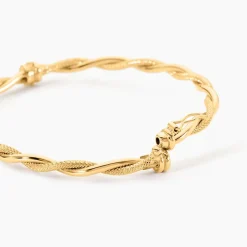 Marc Orian Bracelets Or|Bracelets Joncs > Bracelet Jonc Deniece Or Jaune