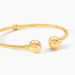 Marc Orian Bracelets Or|Bracelets Joncs > Bracelet Jonc Eleazar Or Jaune