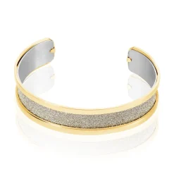 Bracelet Jonc Guila Acier Jaune