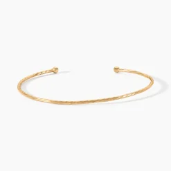 Bracelet Jonc Lou Plaqué Or Jaune