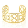 IMAGINE Bracelets Acier Inoxydable|Bracelets Joncs > Bracelet Jonc Luyanna Acier Jaune