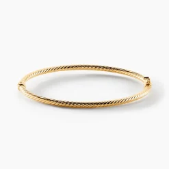 Marc Orian Bracelets Or|Bracelets Joncs > Bracelet Jonc Moussaillon Or Jaune